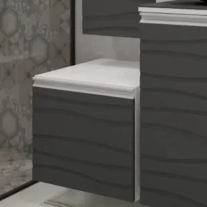 Kit Balc 90 Marsala Onix/preto (mazzu) - Imagem 4