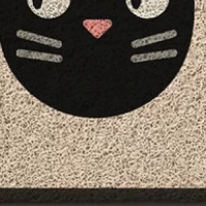 Capacho Vinilico 60x40cm Aqui Quem Manda é o Gato - Imagem 4