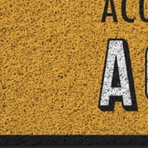 Capacho Vinilico 60x40cm Coisas Boas Acontecem Aqui - Imagem 4