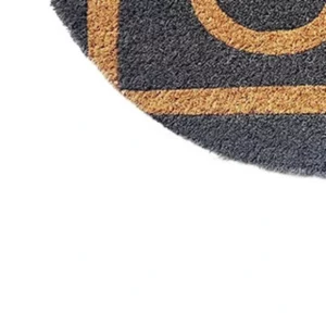 Capacho Fibra de Coco Meia Lua 60x33cm Home - Imagem 4