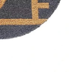 Capacho Fibra de Coco Meia Lua 60x33cm Home - Imagem 5