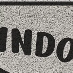 Capacho Vinilico 60x40cm Bem Vindo Cachorro - Imagem 3