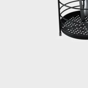 Porta Talheres Aramado C/ Fundo Plast Black - Imagem 4