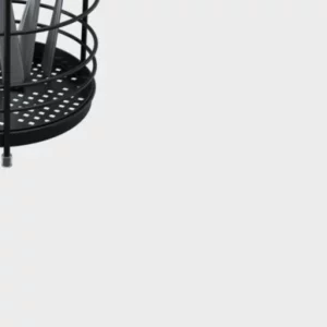 Porta Talheres Aramado C/ Fundo Plast Black - Imagem 5