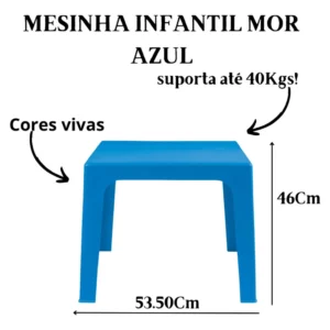 Mesinha Mor Kids Azul - Imagem 4