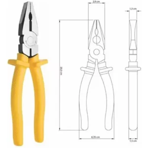 Alicate Universal Isolado 1000 V 8 - Tramontina - Imagem 3