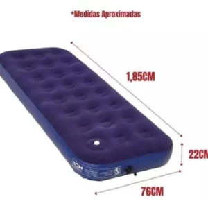 Colchão Solteiro Inflável Multiuso com Fole 009071 Mor - Mor - Imagem 5