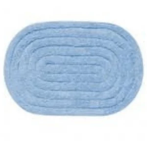 Tapete Allegro Azul Ceu Oval 40cm X 60cm - Imagem 3