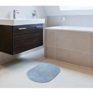 Tapete Allegro Azul Ceu Oval 40cm X 60cm - Imagem 5