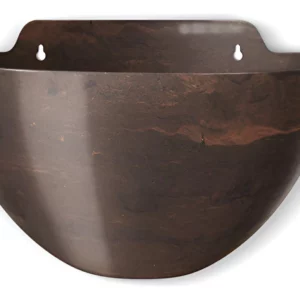 Cachepo Elegance de Parede Medio Cafe Imperial