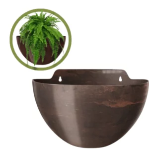 Cachepo Elegance de Parede Medio Cafe Imperial - Imagem 4