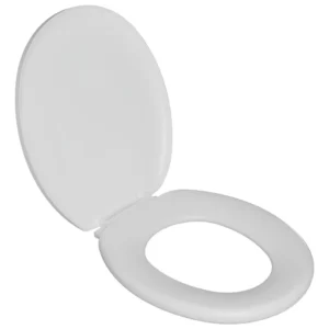 Assento Sanitário Oval Almofadado Decorado Frase "zona de Conforto" Astra - Imagem 4