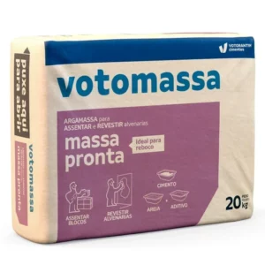 Argamassa de Uso Geral Massa Pronta Votomassa 20kg - Votorantim - Imagem 3