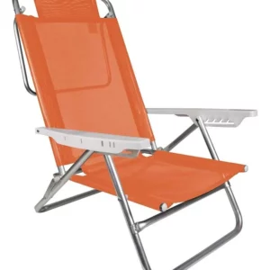 Cadeira de Praia Reclinável Summer Fashion Anis Mor