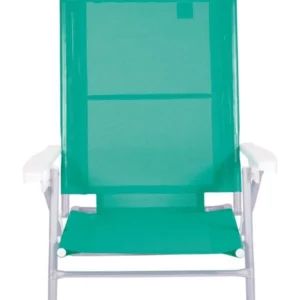 Cadeira de Praia Reclinável Summer Fashion Anis Mor - Imagem 3