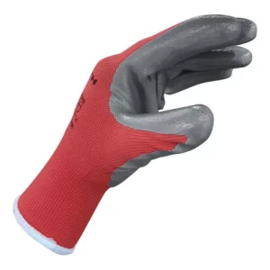 Luva de Poliéster com Banho Nitrílico Red Line Tamanho 10 - Wurth - Unitário