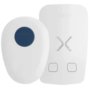Campainha Residencial Sem Fio Wireless Bivolt 28 Toques Exatron Leca4950 - Branco
