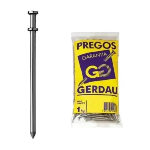 Prego Cabeça Dupla 1kg 18 Jp X 30
