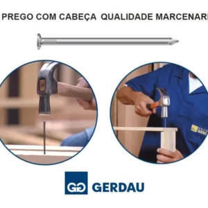 Prego com Cabeça 1kg 10 Jp X 10 Lpp - Imagem 5