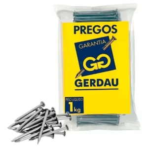 Prego com Cabeça 1kg 15 Jp X 18lpp - Gerdau - Imagem 3