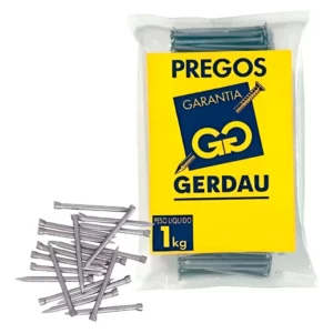 Prego Sem Cabeça 12 X 12 Polido - Gerdau