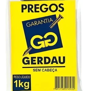 Prego Sem Cabeça 12 X 12 Polido - Gerdau - Imagem 3