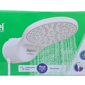 Ducha Eletrônica Moment 127 Volts Branca - 5500 Watts - Zagonel - Imagem 4