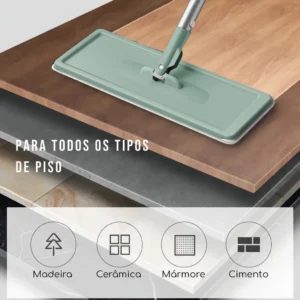 Esfregão Mop Flat com Espremedor - Nobre - Imagem 5