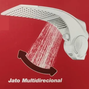 Chuveiro Elétrico Eletrônico Duo Shower Quadra 7500w 220v Branco - Imagem 4
