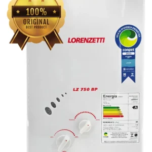 Aquecedor de água a Gás Liquefeito Lz 750bp 7 Litros Branco - Imagem 5