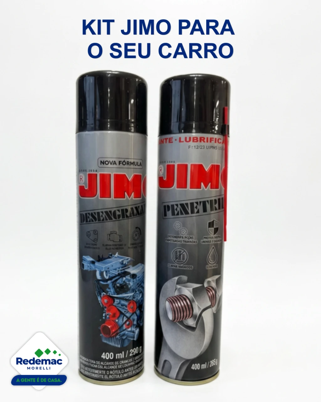 Kit Jimo Desengraxante + Penetril