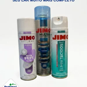 Kit Limpeza Jimo Antibac+limpa Tecidos+multisuperficies