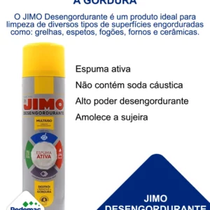 Kit Jimo Desengordurante + Jimo Limpa Box + Jimo Limpa Vidros - Imagem 3