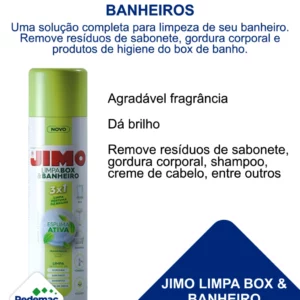 Kit Jimo Desengordurante + Jimo Limpa Box + Jimo Limpa Vidros - Imagem 4