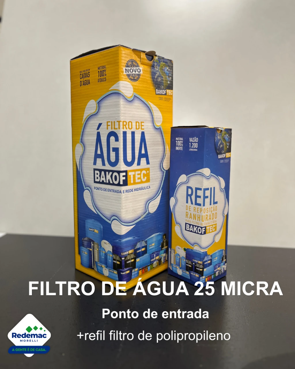 Kit Bakof 25 Micras Blue + Elemento Filtrante Bakof