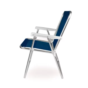 Cadeira Aluminio Alta Sannet Azul Marinho Mor - Imagem 3