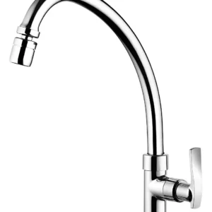 Torneira para Cozinha de Mesa com Bica Móvel One Cromado 1/2