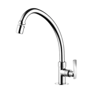 Torneira para Cozinha de Mesa com Bica Móvel One Cromado 1/2 - Imagem 5