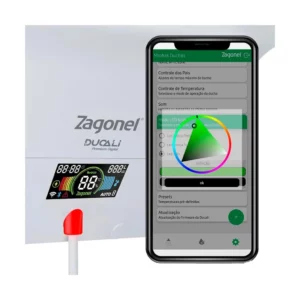 Ducha Smart Eletrônica Ducali Premium Digital 7500w 220v Branco - Zagonel - Imagem 3