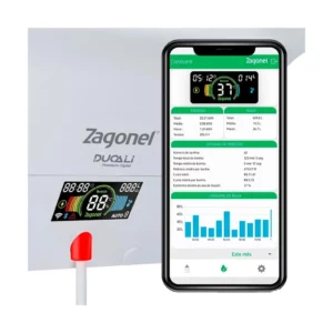 Ducha Smart Eletrônica Ducali Premium Digital 7500w 220v Branco - Zagonel - Imagem 4