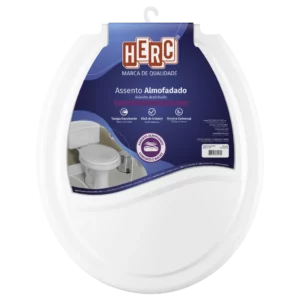 Assento Almofadado Branco Herc