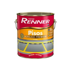 Tinta Pisos Fosco Renner Branco - 3,6lt