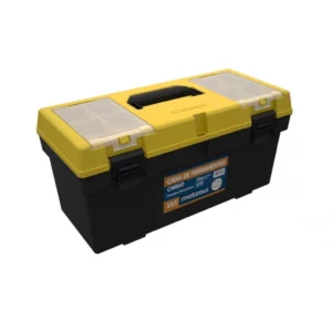 Caixa de Ferramentas Metasul Amarela/preta - 19,5``