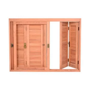 Janela de Madeira Pantográfica Euc - 160x120