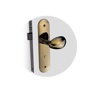 Fechadura Soprano Tetra Bora Taco Antique