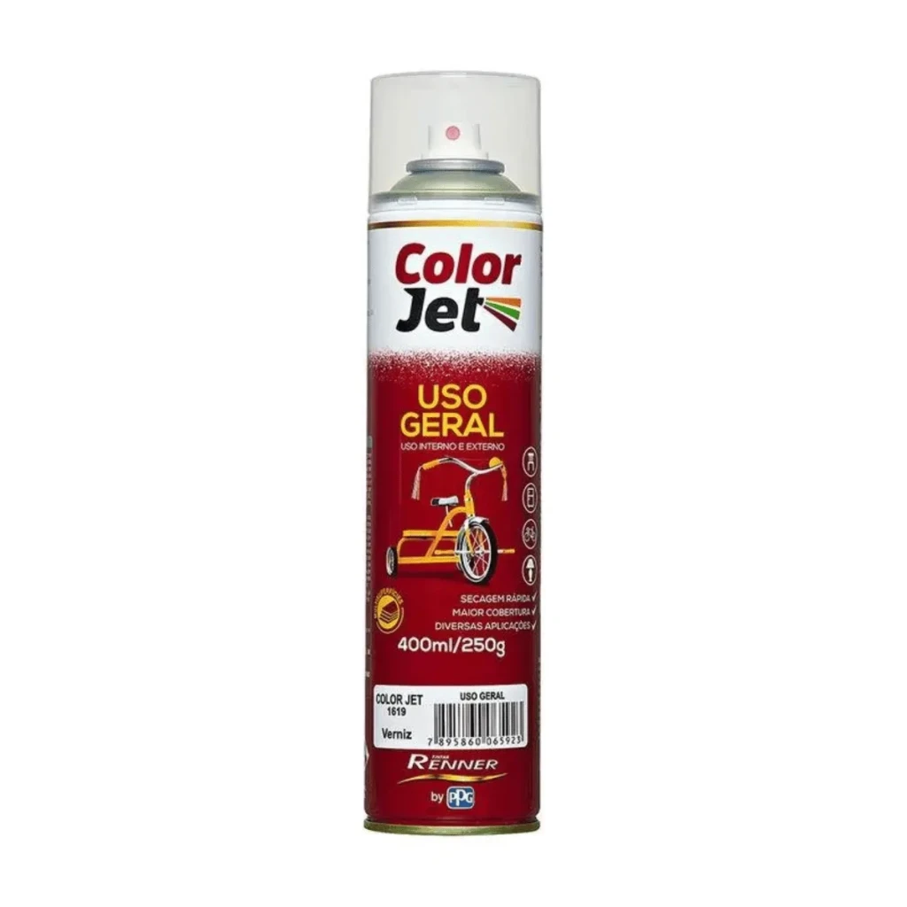 Color Jet Spray Spray Color Jet Renner Uso Geral 400ml - Verniz - Shopping da Construção