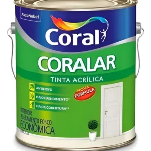Tinta  Acrilica Coralar Bco 001 3,6l