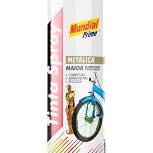 Tinta Spray Mundial Prime 400 Ml Ouro