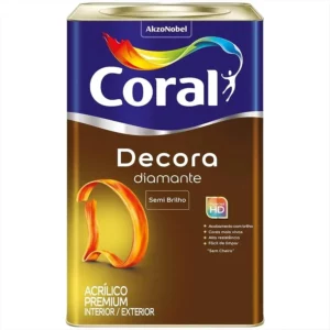 Acril. Coral Decora Diamante Branco 15l