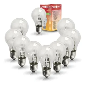 Kit Lampada Halogena Clara Ourolux H100 - 70w 2700k C/ 10 Unidades